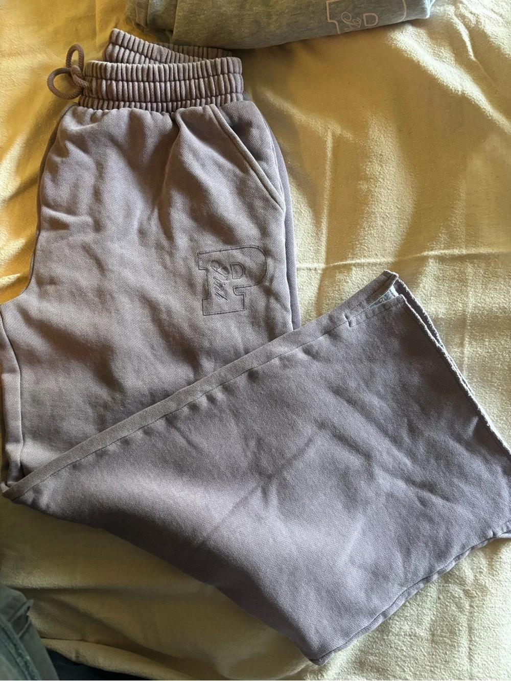 Victoria's Secret / Pink Women’s Sweatpants Set - Gray and Plum